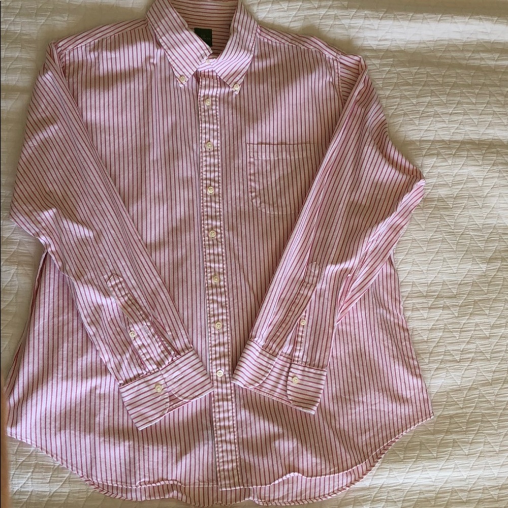 Sid Mashburn Striped Oxford Button Down Shirt